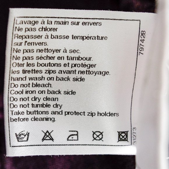 Chanel Aubergine Skinny Jeans - Picture 10 of 11